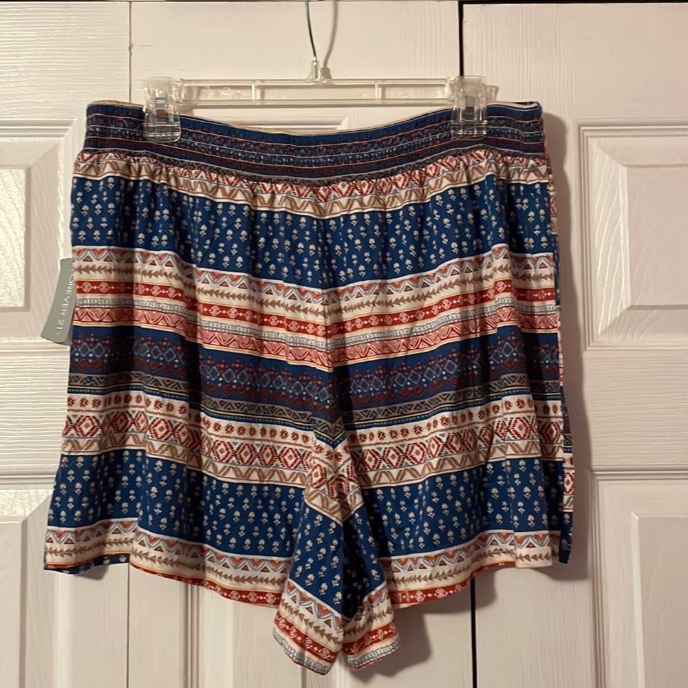 Aztec Patterned Shorts